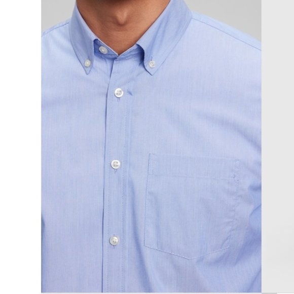 GAP All-Day Poplin light blue Shirt - Picture 2 of 2